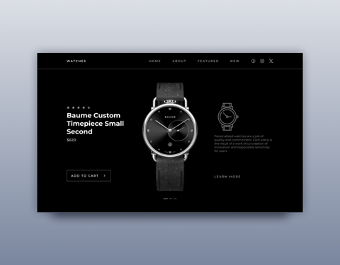 Responsive Watches Website - Bedimcode's Ko-fi Shop - Ko-fi ️ Where ...