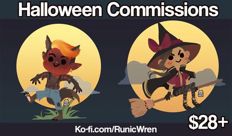 Halloween Commissions are back