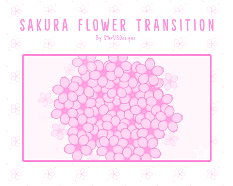 New Etsy Release - Pink Sakura Flower Transition!