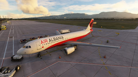 🇦🇱 Air Albania Livery - Fenix Simulations A320 🇦🇱