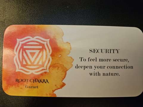 Card for Today from Chakra Love: Security
