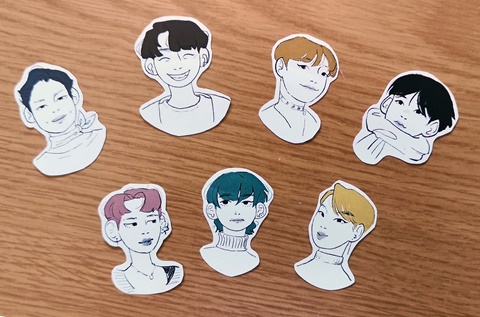 bts stickers - nami's Ko-fi Shop - Ko-fi ❤️ Where creators get