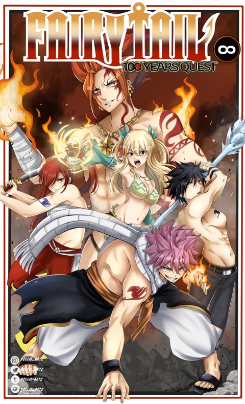 Fairytail 100 year quest manga cover 