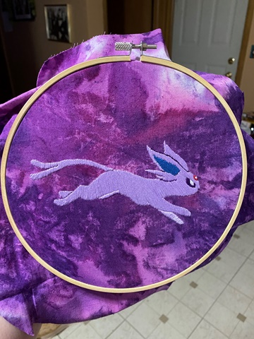 Pokémon embroidery 