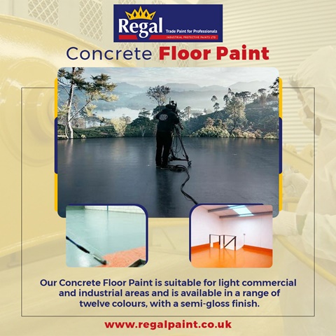 Shop Concrete Floor Paint At RegalPaint