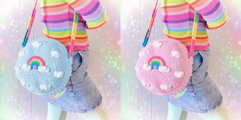 Pastel Rainbow Cloud Backpack coming soon!