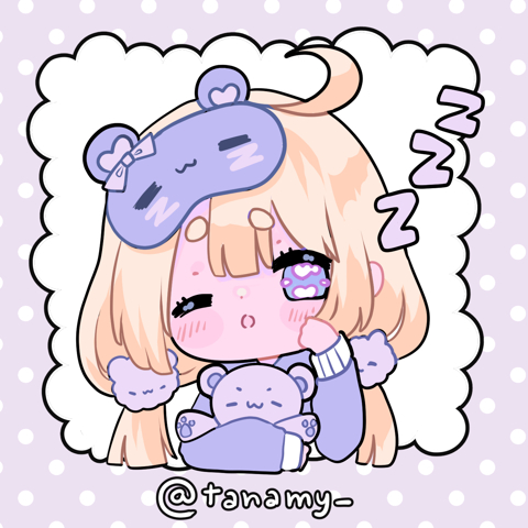 Kawaii Sleepy Girl Twitch / Discord emote - Tanamy's Ko-fi Shop - Ko-fi ...