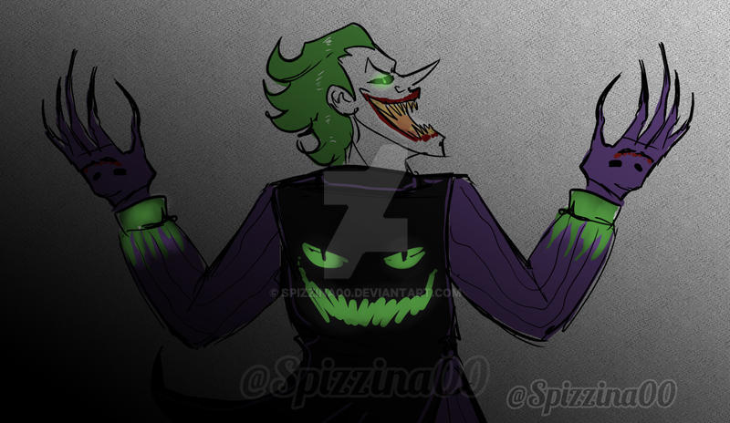 The Joker Halloween outfit