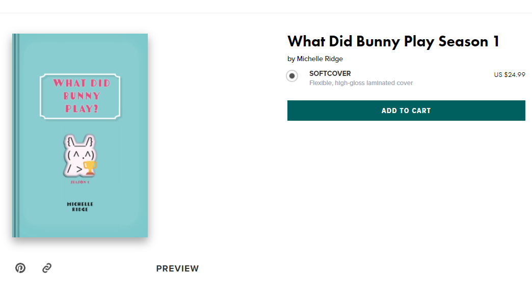What Did Bunny Play? Season 1 Book