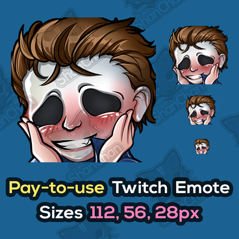 Premade Michael Myers UwU Dead By Daylight Twitch/Discord/Youtube Emote ...