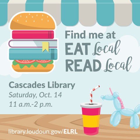 Eat and read local at Cascades Library