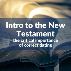 Intro to the New Testament