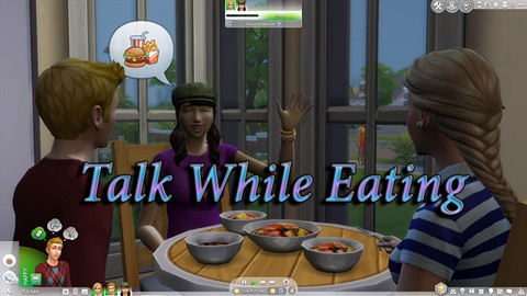 Talk While Eating