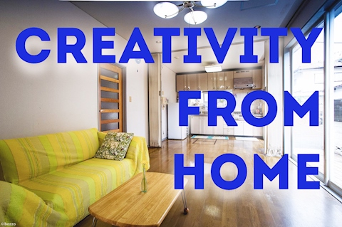 Please check the info on "Creativity from HOME"!