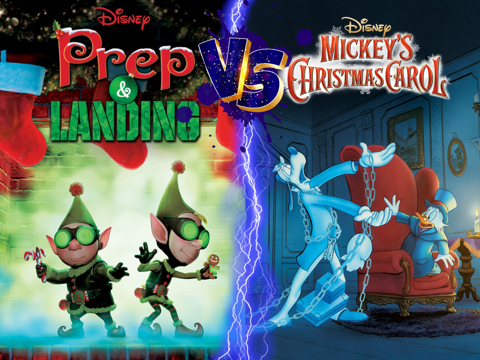 Prep & Landing vs Mickey's Christmas Carol