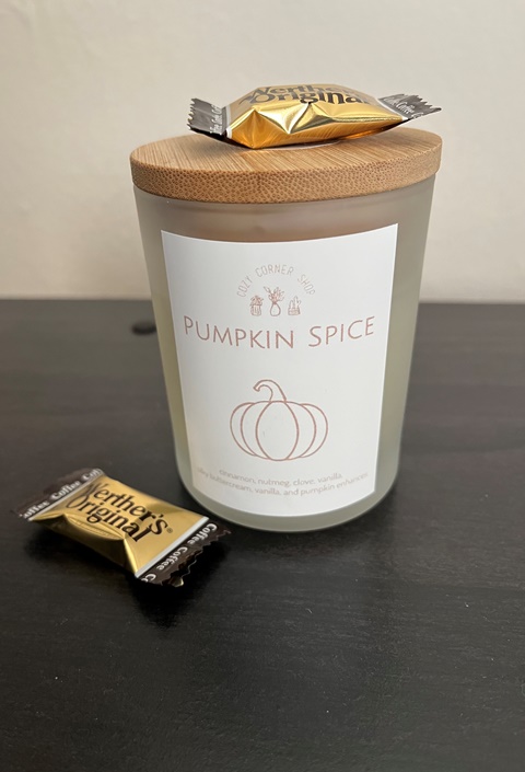 Pumpkin Spice Candle - Alex B's Ko-fi Shop - Ko-fi ️ Where Creators Get ...