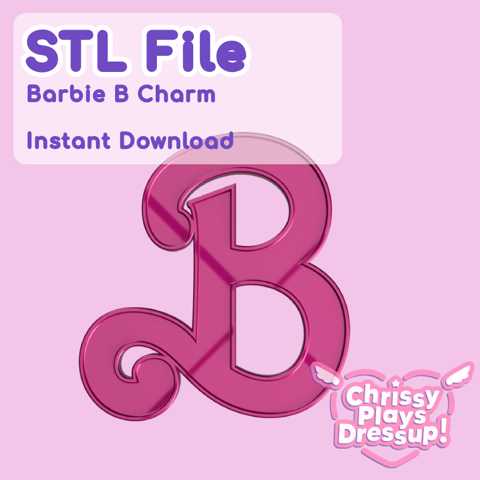 Barbie B (3D Print File) - Chrissy Plays Dressup's Ko-fi Shop - Ko-fi ️ ...