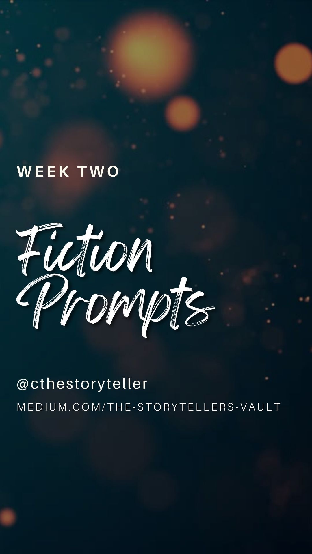 2024 Week Two Fiction Writing Prompts