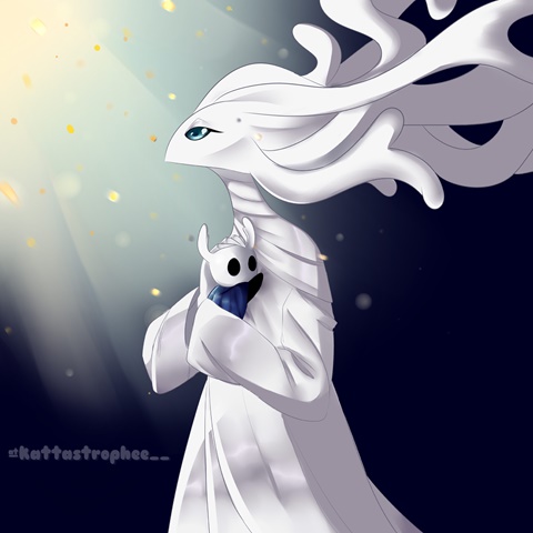 White Lady and The Knight - Hollow Knight