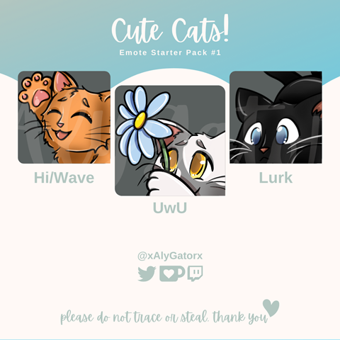 Cute Cats  Icon Pack - Dear StrayGhost's Ko-fi Shop - Ko-fi