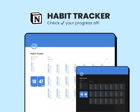 Habit Tracker | Notion Template