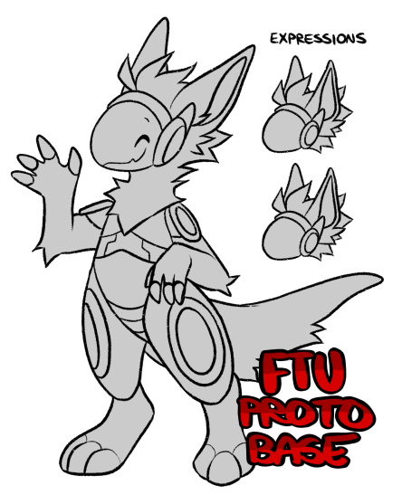 Protogen Base P2U - saintsuu's Ko-fi Shop - Ko-fi ❤️ Where creators get  support from fans through donations, memberships, shop sales and more! The  original 'Buy Me a Coffee' Page.