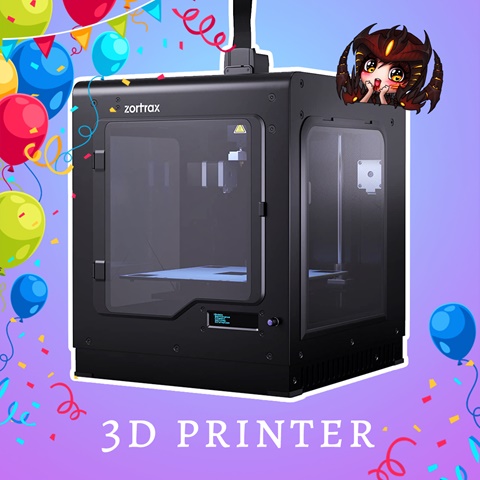 BIRTHDAY! 3D PRINTER ❤