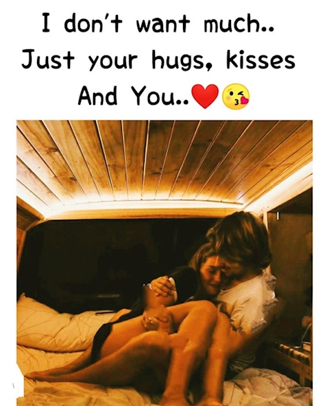 Just your Hugs Love Quotes