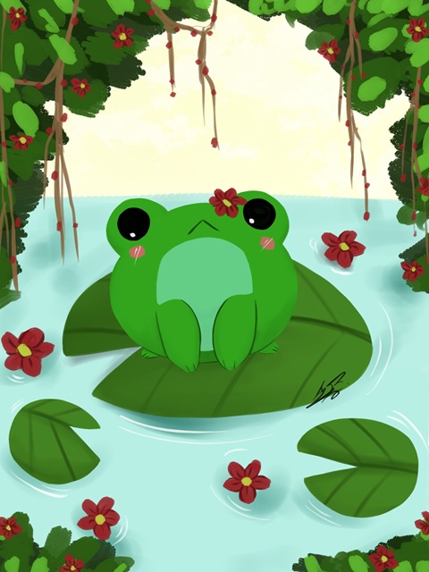 Cute froggie