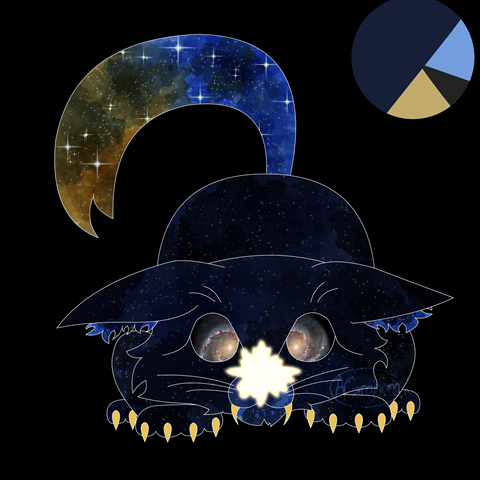 Blue the Void Cat