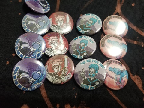 Exclusive NSR Buttons