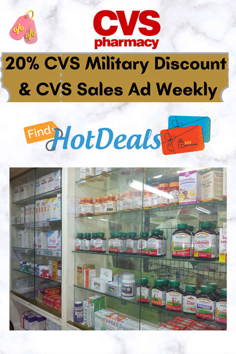 Take 20% CVS Military Discount