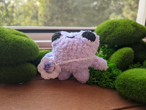 🌸 Lavender Fluffy Froggy 🌸