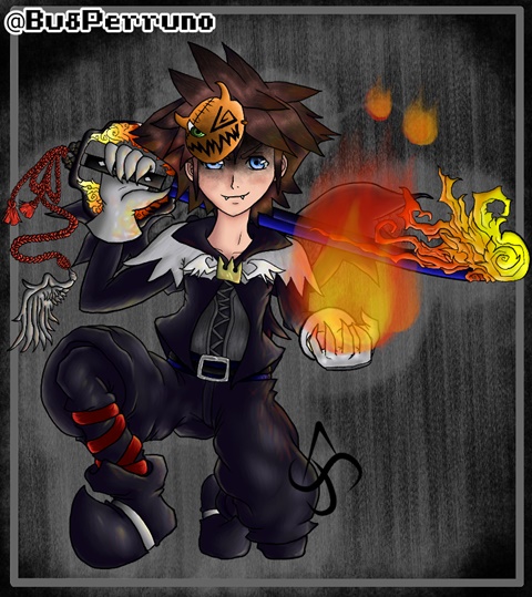 Sora - Outfit Halloween Town - Kingdom Hearts