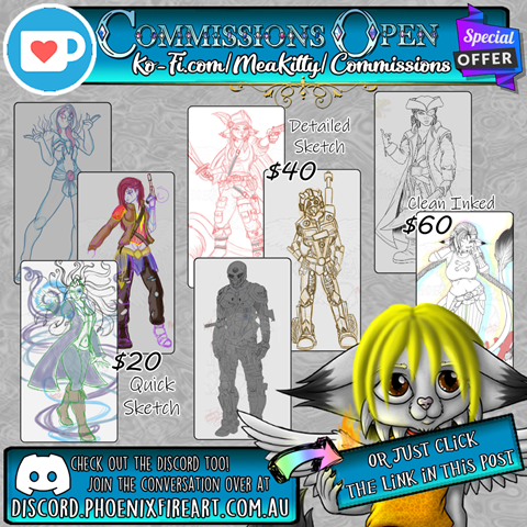 Commissions Open NOW