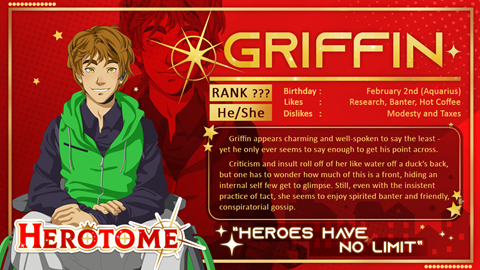 Griffin Character Profile