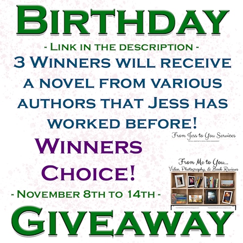 Birthday #Giveaway for YOU!! WIN Free #Books!