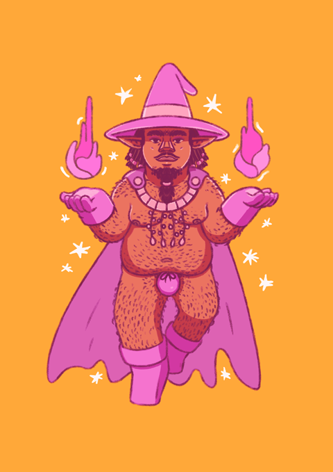 purple wizard