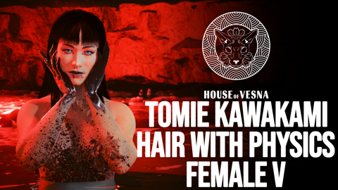 Tomie Kawakami Inspired hairstyle for Female V