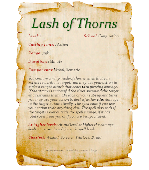 Lash Of Throns