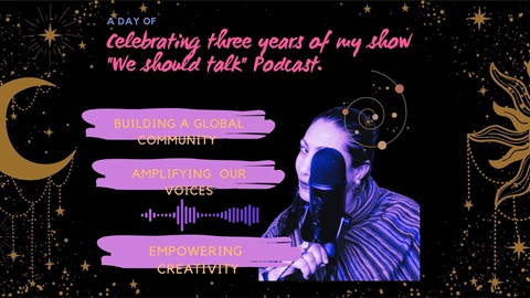 How support my Podcast "WE SHOULD TALK"  