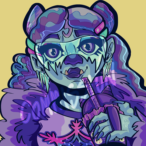 [COMMISSION] Abbey from Monster High