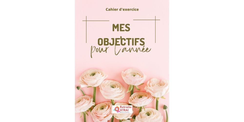 Cahier Mes Objectifs Pour L Ann E Roses Pages Couleurs X