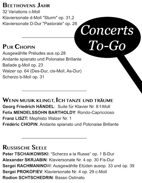 Concerts To-Go in Bavaria