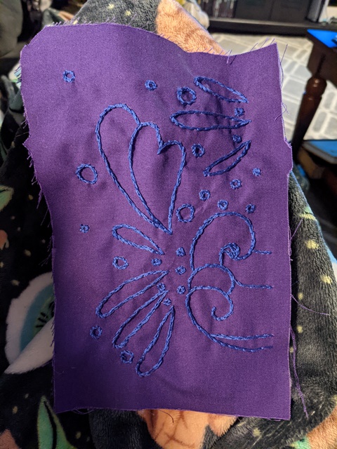 Witch Ariel Embroidery