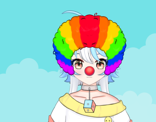 Clown Wig Asset - ｡・ﾟﾟ・Rylie・ﾟﾟ・｡ 's Ko-fi Shop - Ko-fi