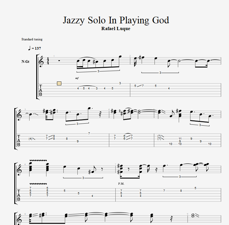 TAB - Playing God Jazzy solo - Reverse's Ko-fi Shop - Ko-fi ❤️ Where  creators get support from fans through donations, memberships, shop sales  and more! The original 'Buy Me a Coffee' Page.