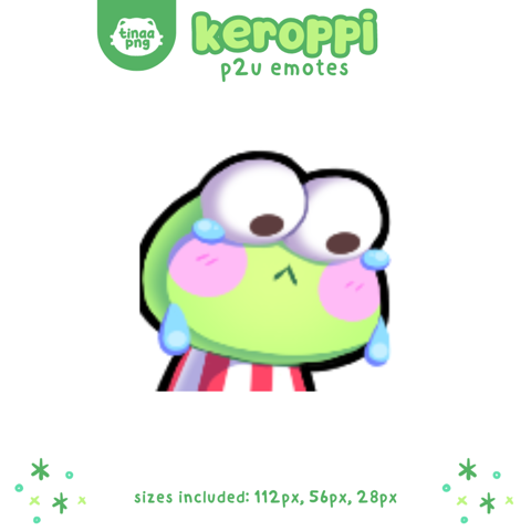 (P2U) Kero Frog CRY Emote - tinaapng's Ko-fi Shop - Ko-fi ️ Where ...