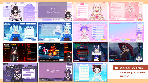 VTuber Just Chatting Overlay - smolshushi's Ko-fi Shop - Ko-fi ❤️ Where  creators get support from fans through donations, memberships, shop sales  and more! The original 'Buy Me a Coffee' Page.