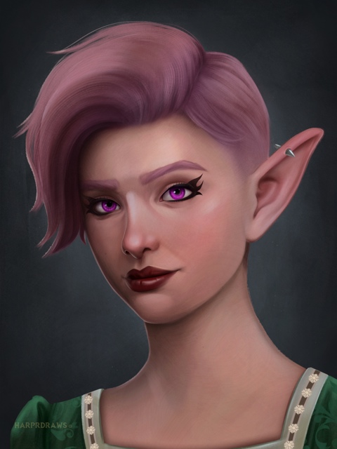 Prym Painterly Bust Commission